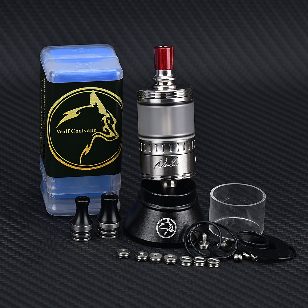 Vaping Air - Wolfcoolvape NOLA RTA Wiederaufbaubarer Atomizer 3,2ml