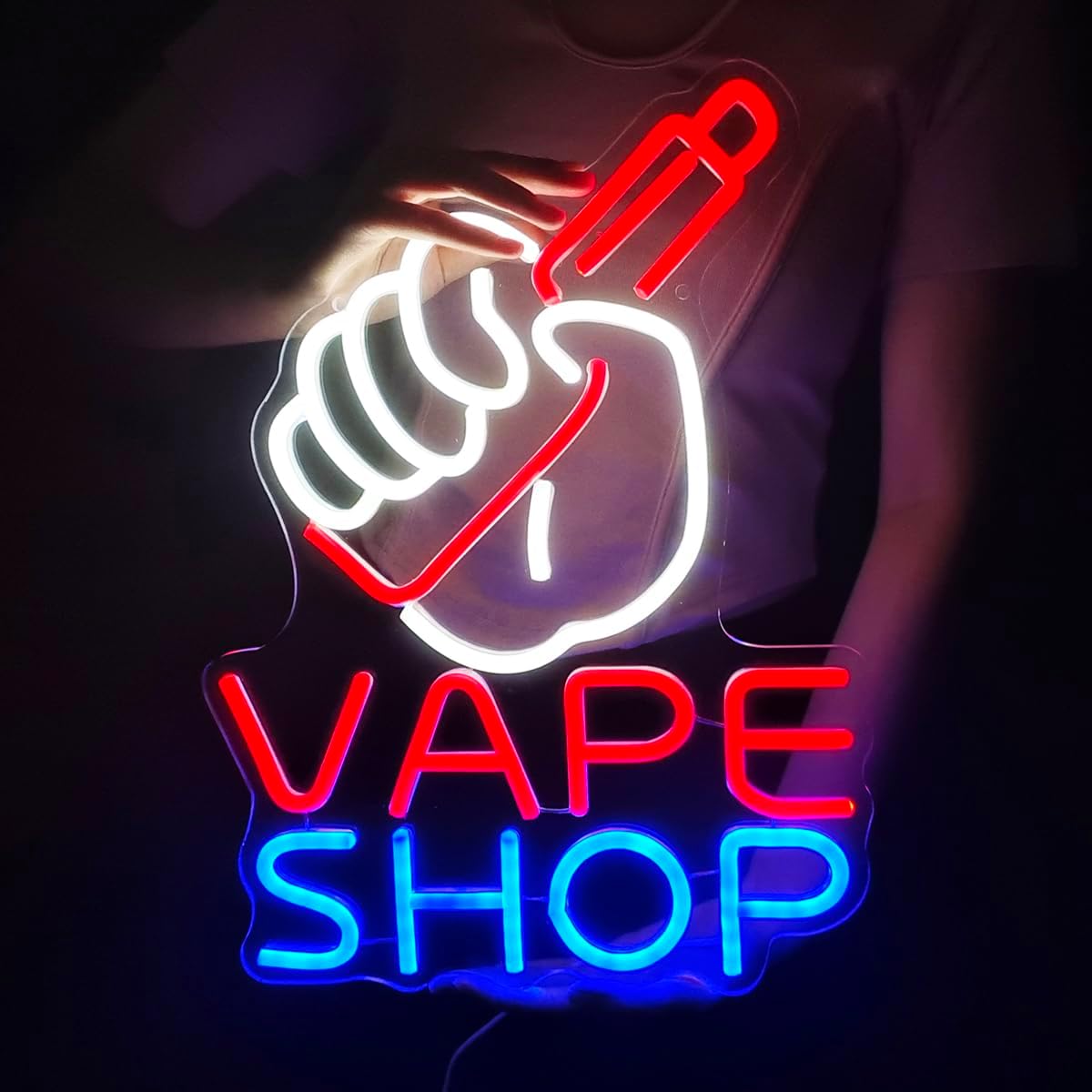 Vaping Shop - VAPE Shop Leuchtreklame für Smoke Shop,