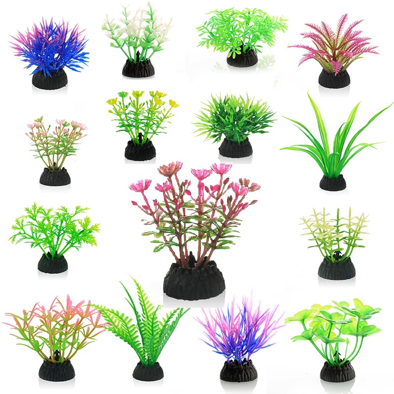 Dry Herb Vaping Accessories - Simulation Künstliche Pflanzen PVC Unterwasser Wasser