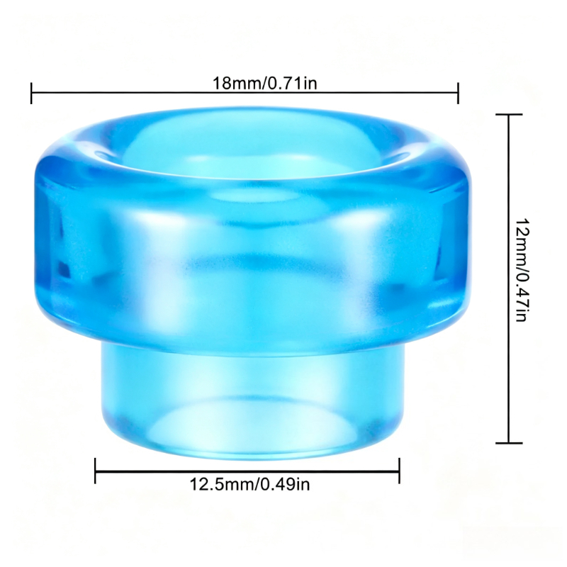 5 Stück 810 Mundstück ohne Rin – Drip Tip Resin Bewertung und Preis