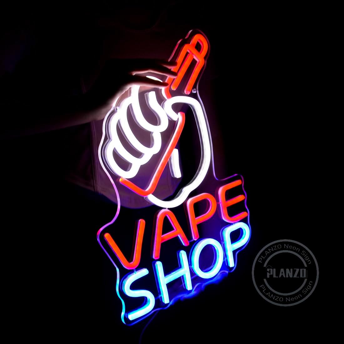 VAPE Shop Leuchtreklame für Sm – Vaping Shop Bewertung und Preis