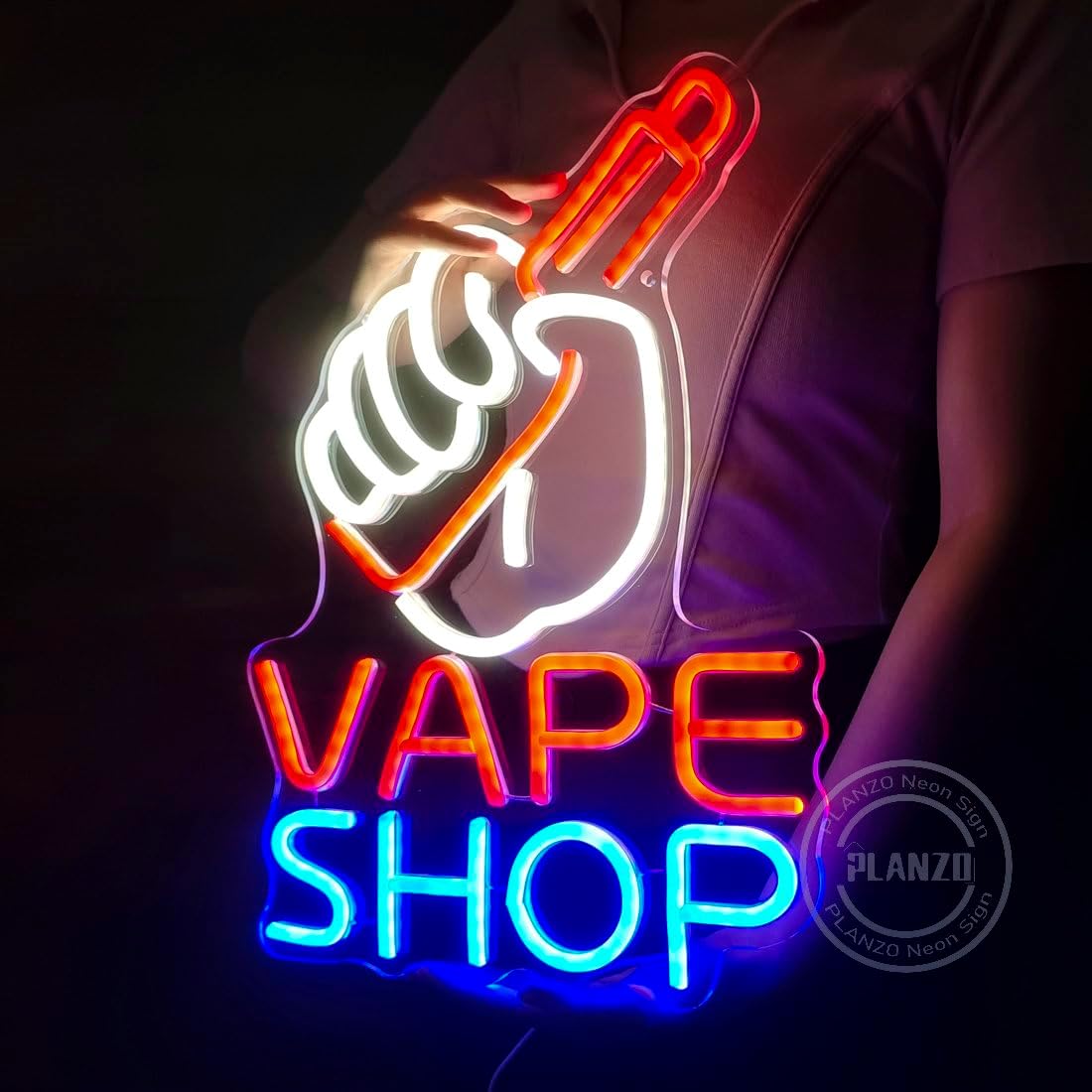 VAPE Shop Leuchtreklame für Sm – Vaping Shop Bewertung und Preis