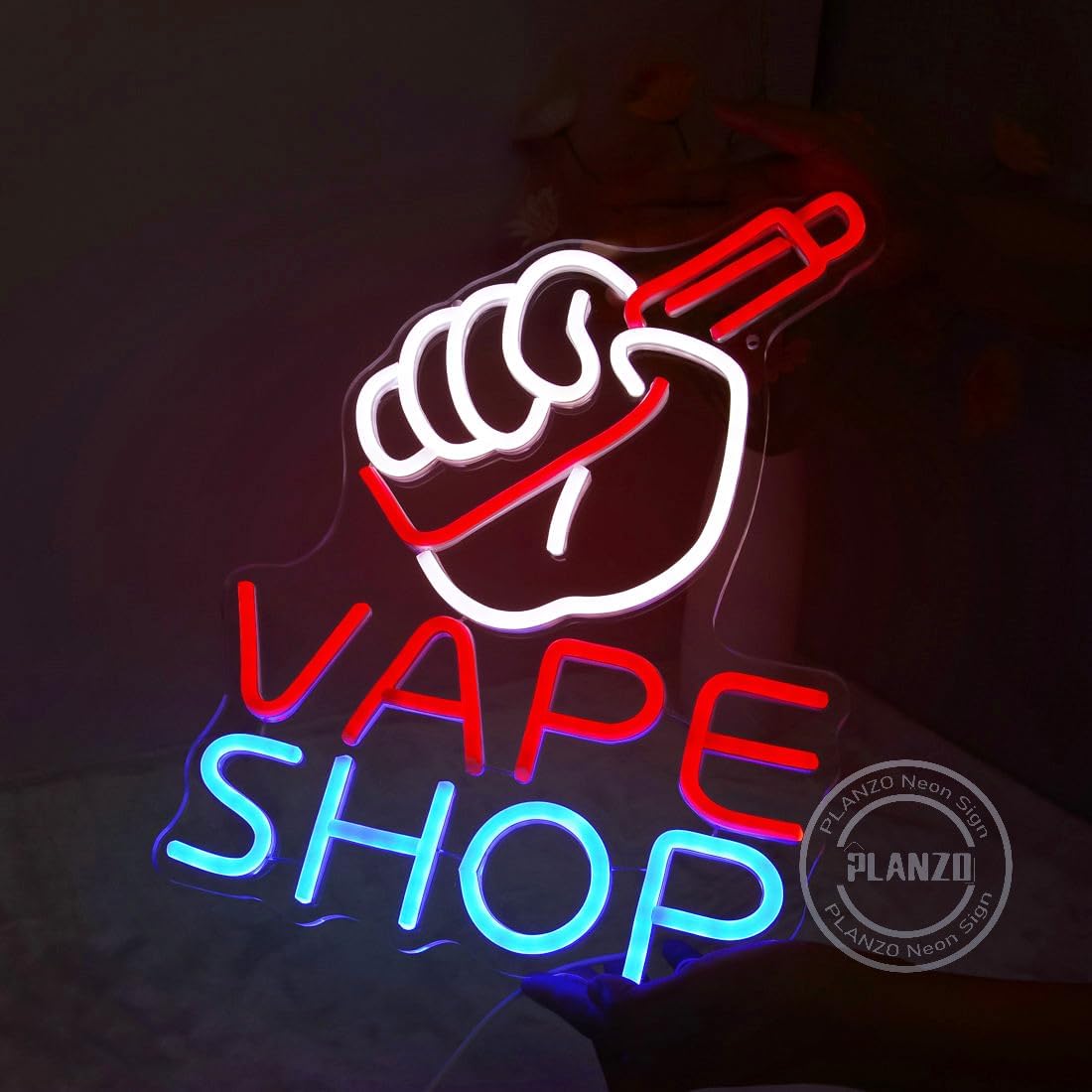 VAPE Shop Leuchtreklame für Sm – Vaping Shop Bewertung und Preis