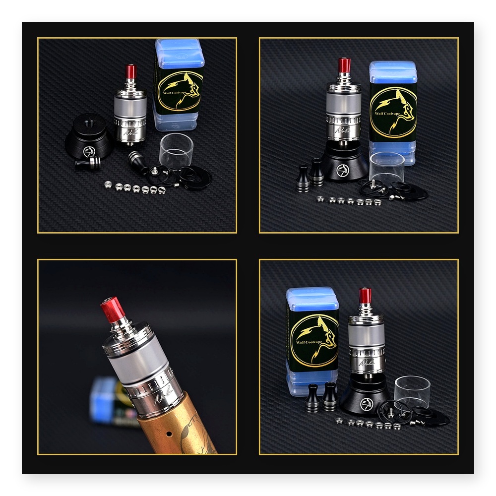 Wolfcoolvape NOLA RTA 3,2ml Wi – Vaping Air Bewertung und Preis